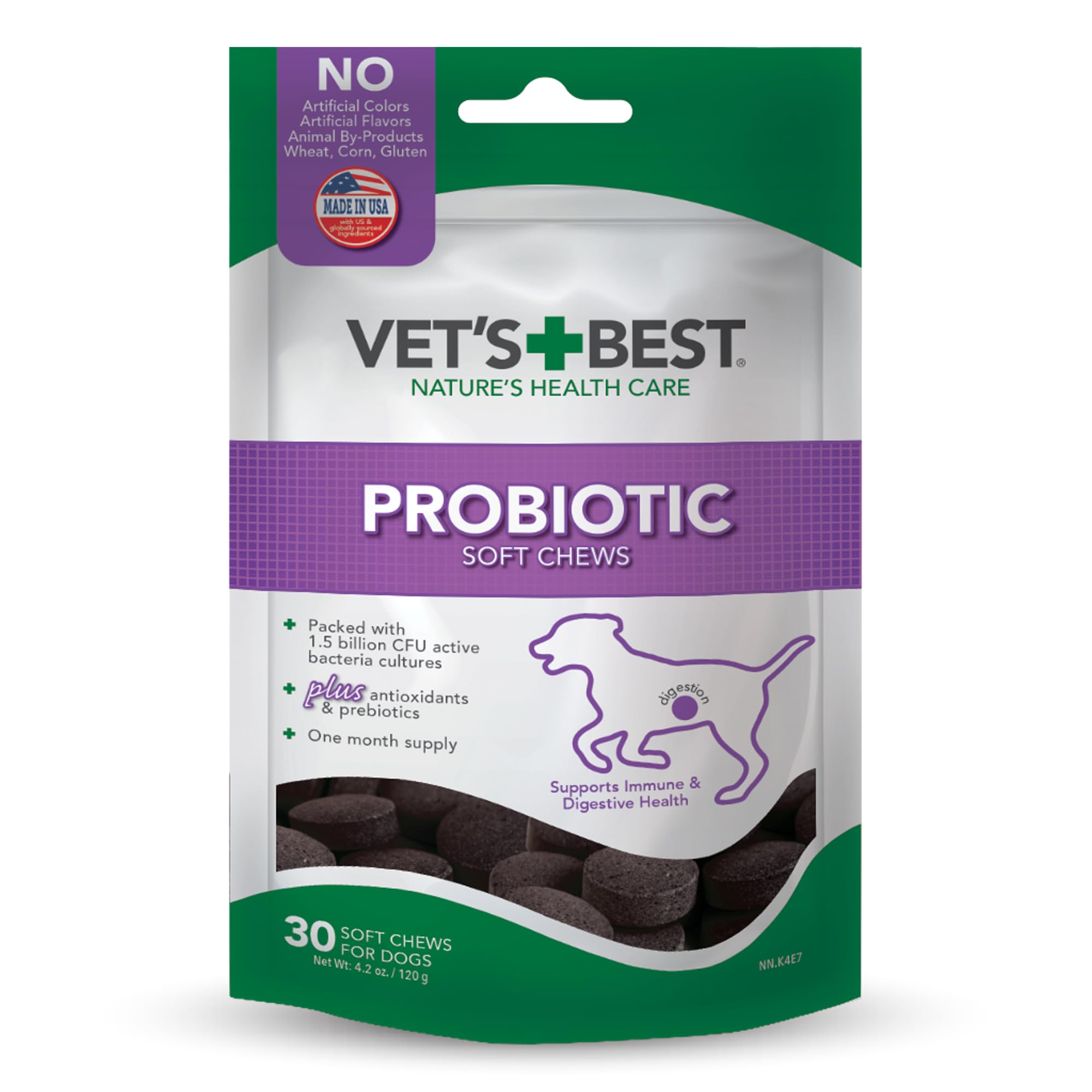 THE BRAMTON COMPANY Vet's Best Soft Chews-Probiotic