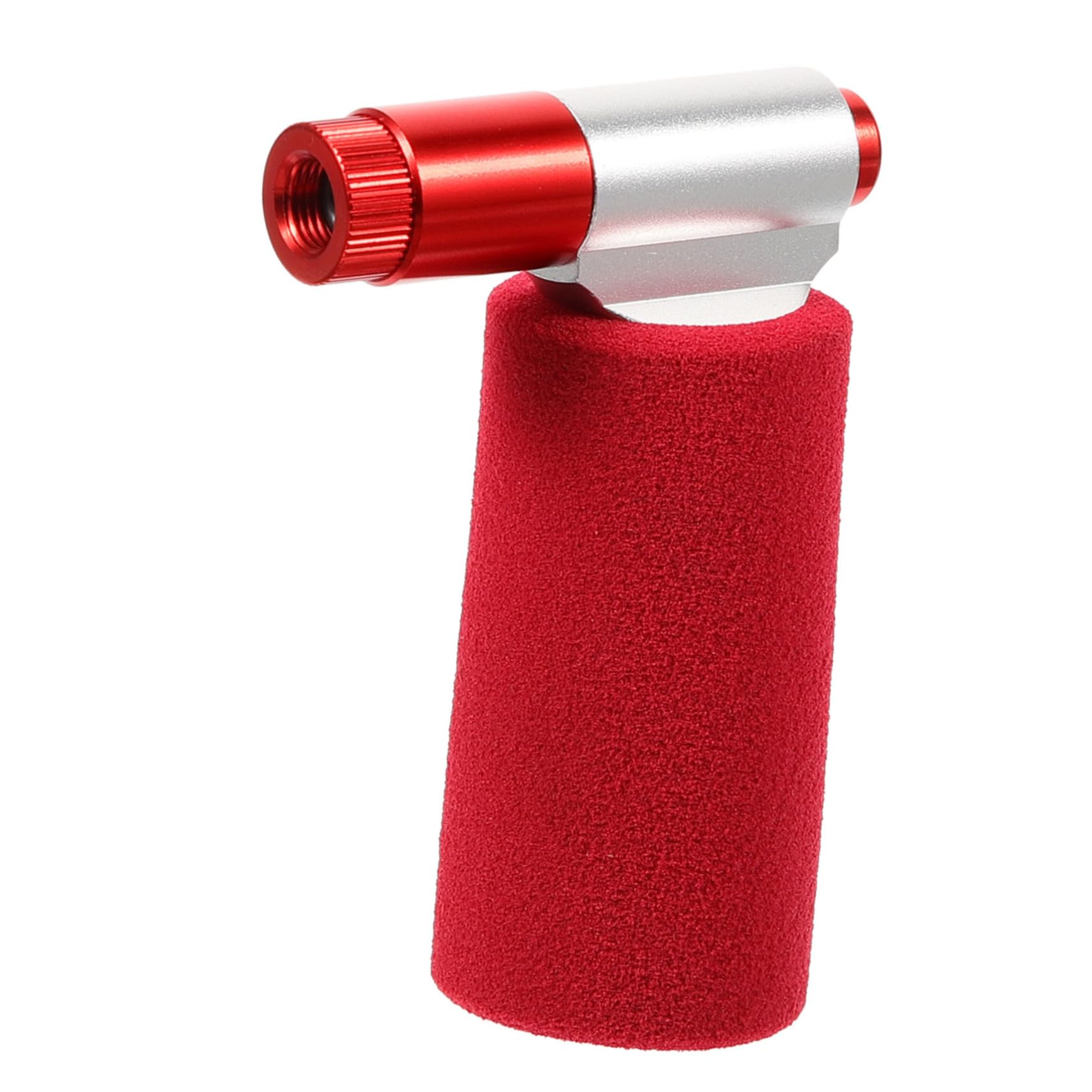 Sosoport CO2-Aufblasvorrichtung Bike Tool fahrradpumpe Bike Gadgets Fahrradventil Radfahren Inflator mit französischem Mund Reifenfüller Mini- Reifen füller rot