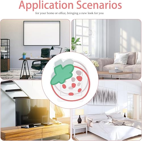 Miniatura 9 de Soporte para bolígrafo en forma de fresa de acrílico de dibujos animados para estudiantes, organizador de papelería para accesorios de escritorio de