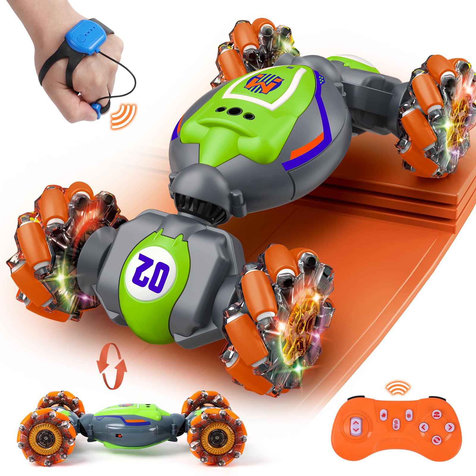 QXHOL Gesture Sensing RC Stunt Car