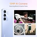 realme C83 5G Smartphone 128GB ROM 4GB RAM 6.8 Inch 144Hz Display 7000mAh Titan Battery Android 16 Dimensity 6300 Processor, IP64 Waterproof Support AI Camera, Dual SIM, GPS, WiFi Purple gallery image