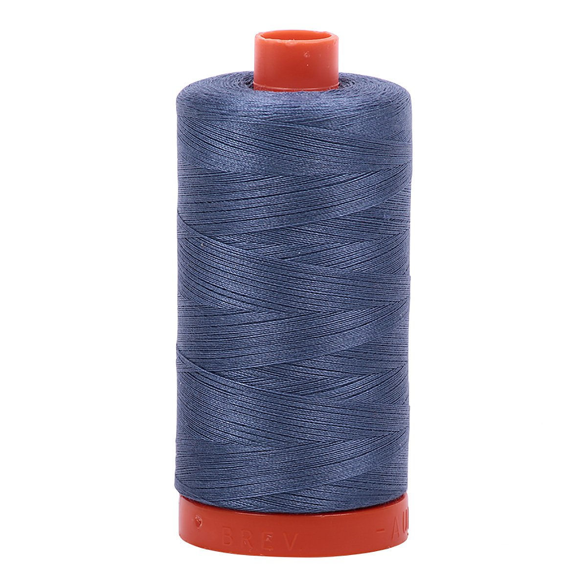 Aurifil A1050-1248 Solid 50wt 1422yds Dark Grey Blue Mako Cotton Thread