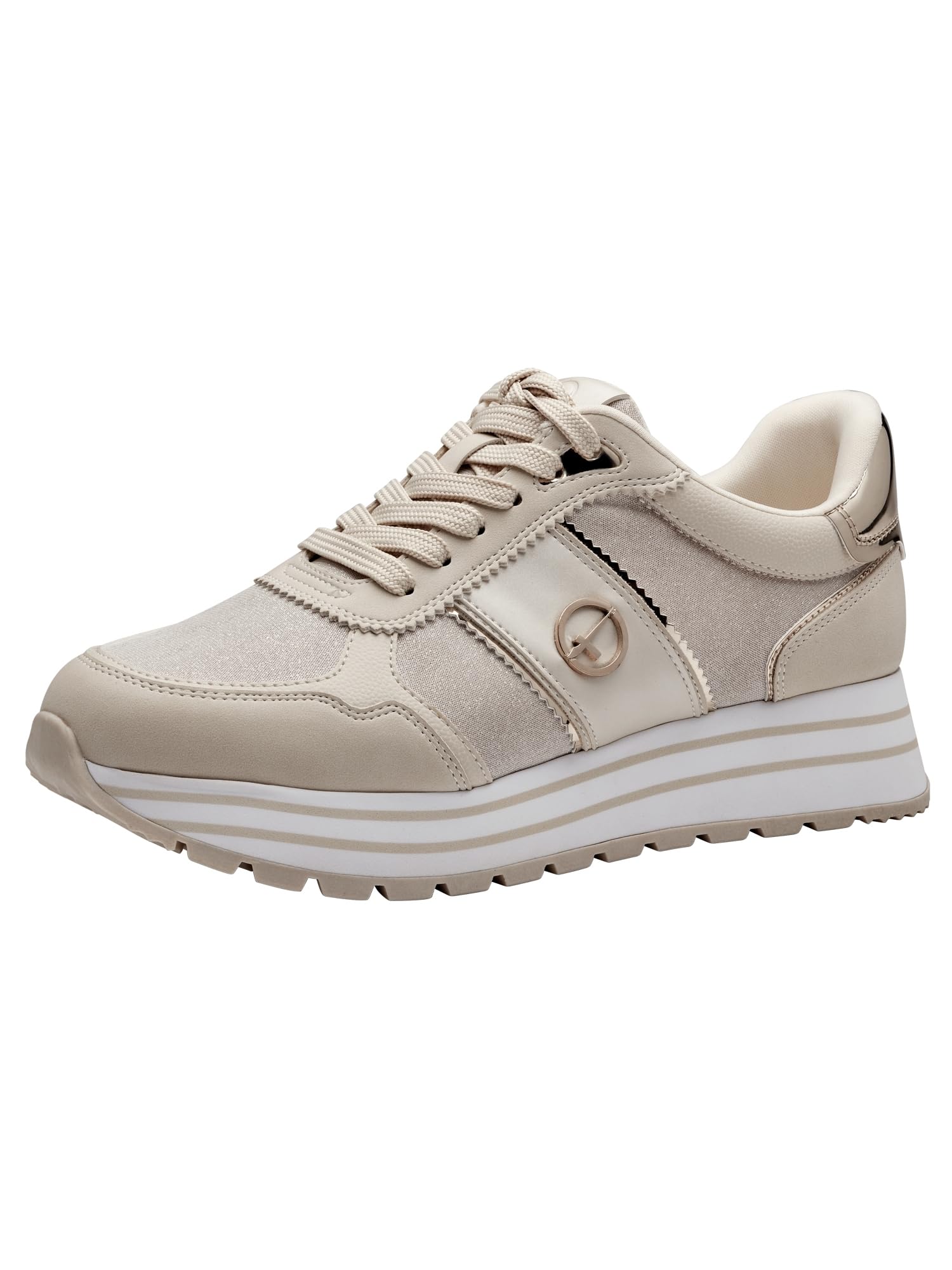 Tamaris Women Sneaker Low beige 3.5 UK