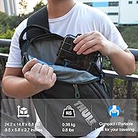 Vista 4 de Lekufee Funda rígida impermeable de viaje compatible con DJI Osmo Pocket 3/Creator Combo/Combo de expansión de energía/cámara de video DJI Pocket