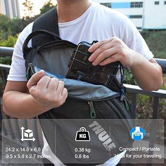 Lekufee Travel Waterproof Hard Case Compatible with DJI Osmo Pocket 4, DJI Osmo Pocket 3/Creator Combo/Power Expansion Combo/Vlogging Camera and Accessories(Case & Bag Only)