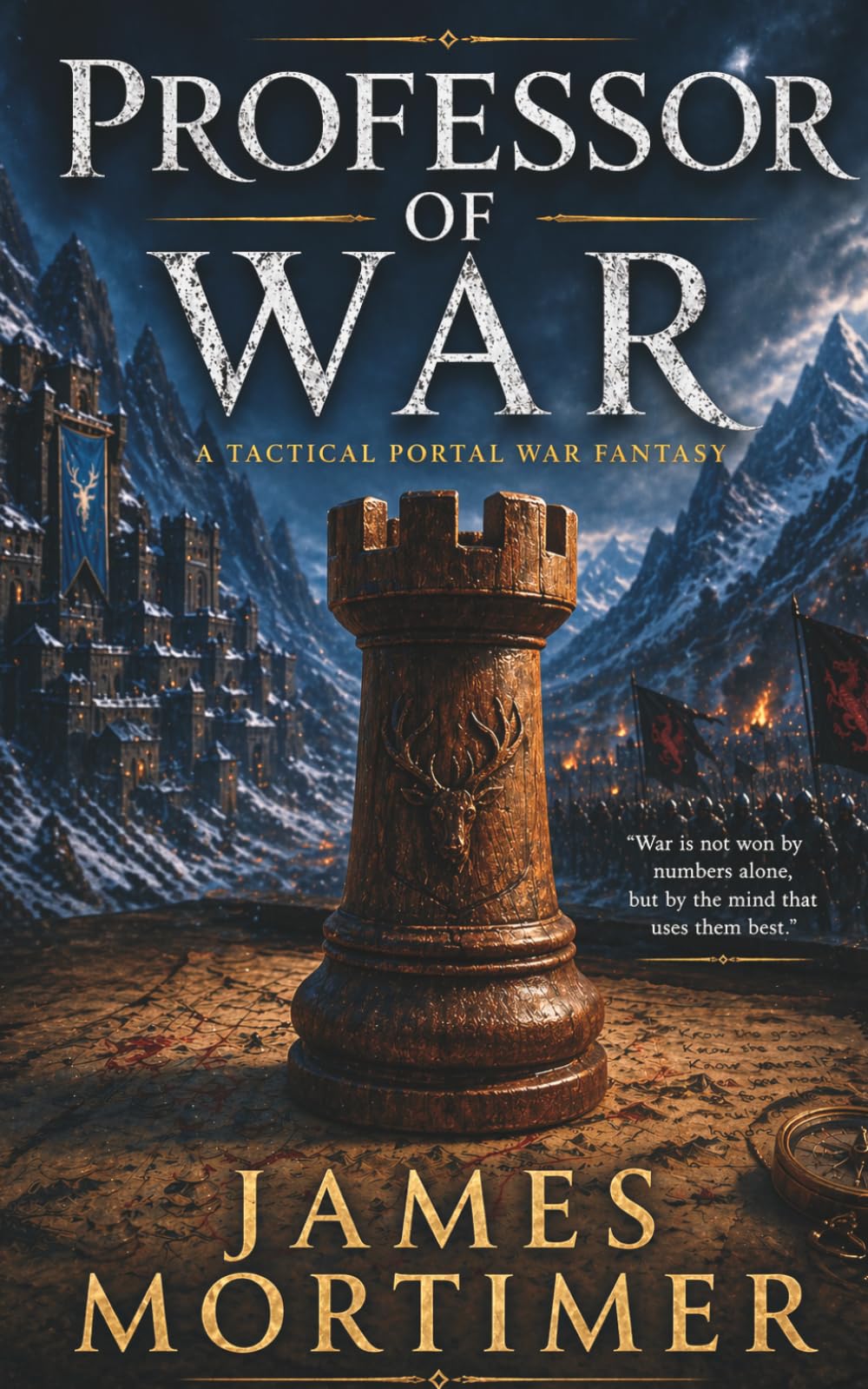 Professor of War: A Tactical Portal War Fantasy