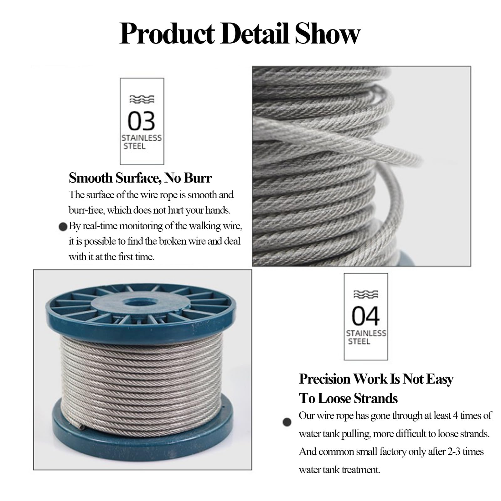 Cu00e2ble Mu00e9tallique En Acier Inoxydable 304 - 1,5 Mm De Diamu00e8tre - Flexible - Durable - 3,5 X 2 M - Pour Jardin Extu00e9rieur Et Utilisation En Toute Su00e9curitu00e9