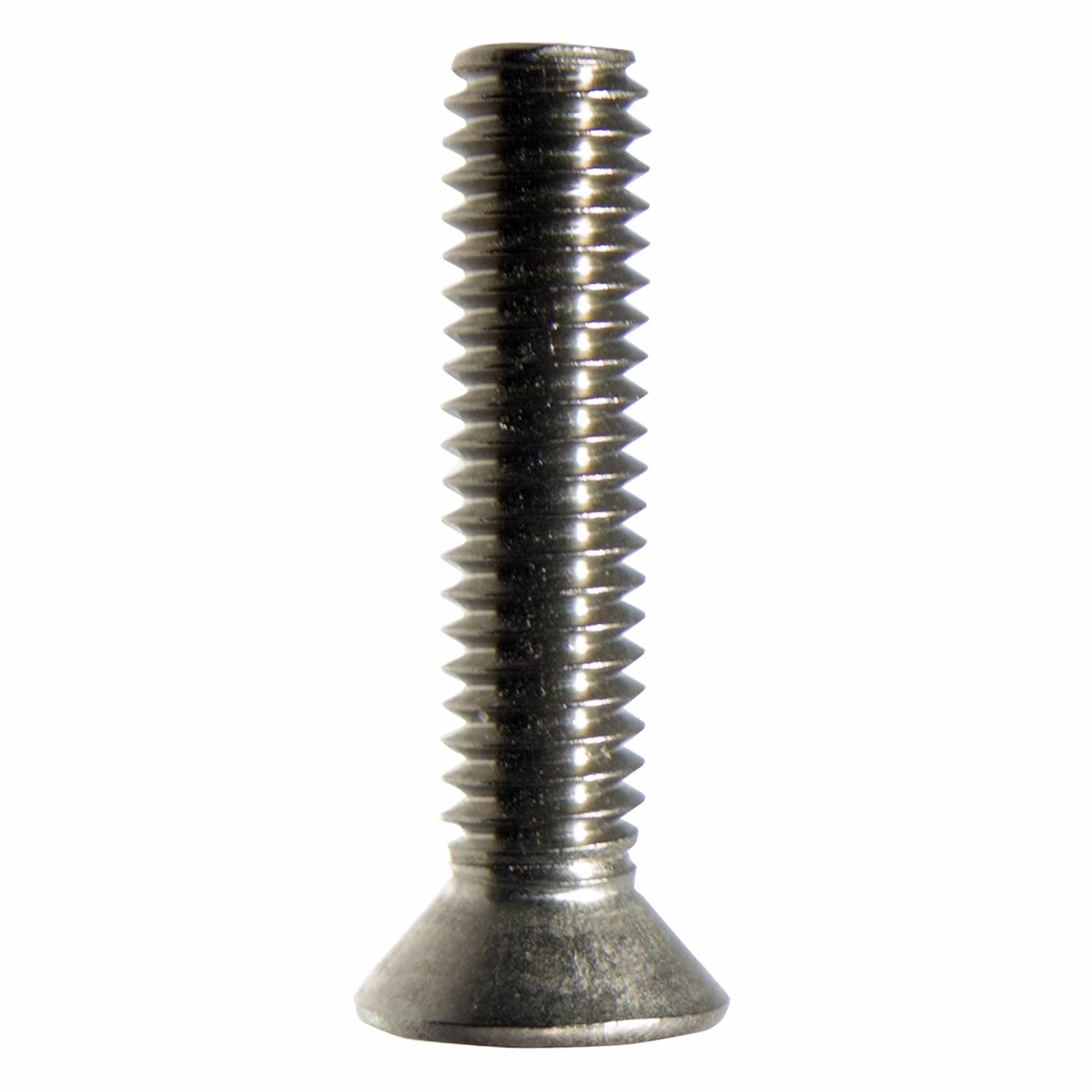 3/8-16 x 3 Flat Head Machine Screws, Phillips Drive, Stainless Steel 18-8, Full Thread, Bright Finish, Machine Thread, Quantity 10 by Fastenere