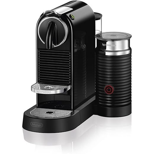 Nespresso CitiZ & Milk Espresso Machine by De'Longhi, Black