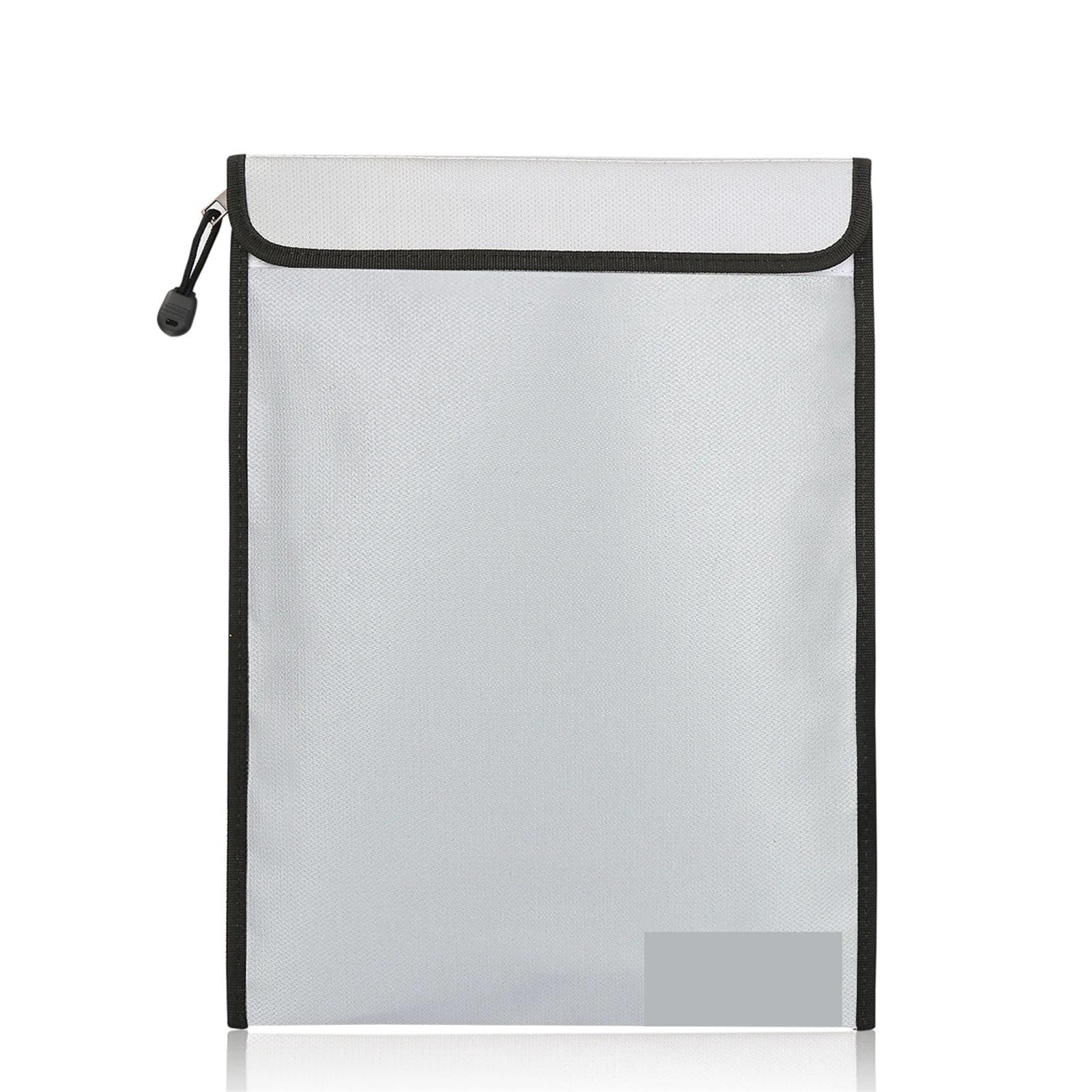 Bolsa de dinero con cremallera, bolsa impermeable for documentos, almacenamiento información, contratos, certificados, bienes raíces Para Documentos