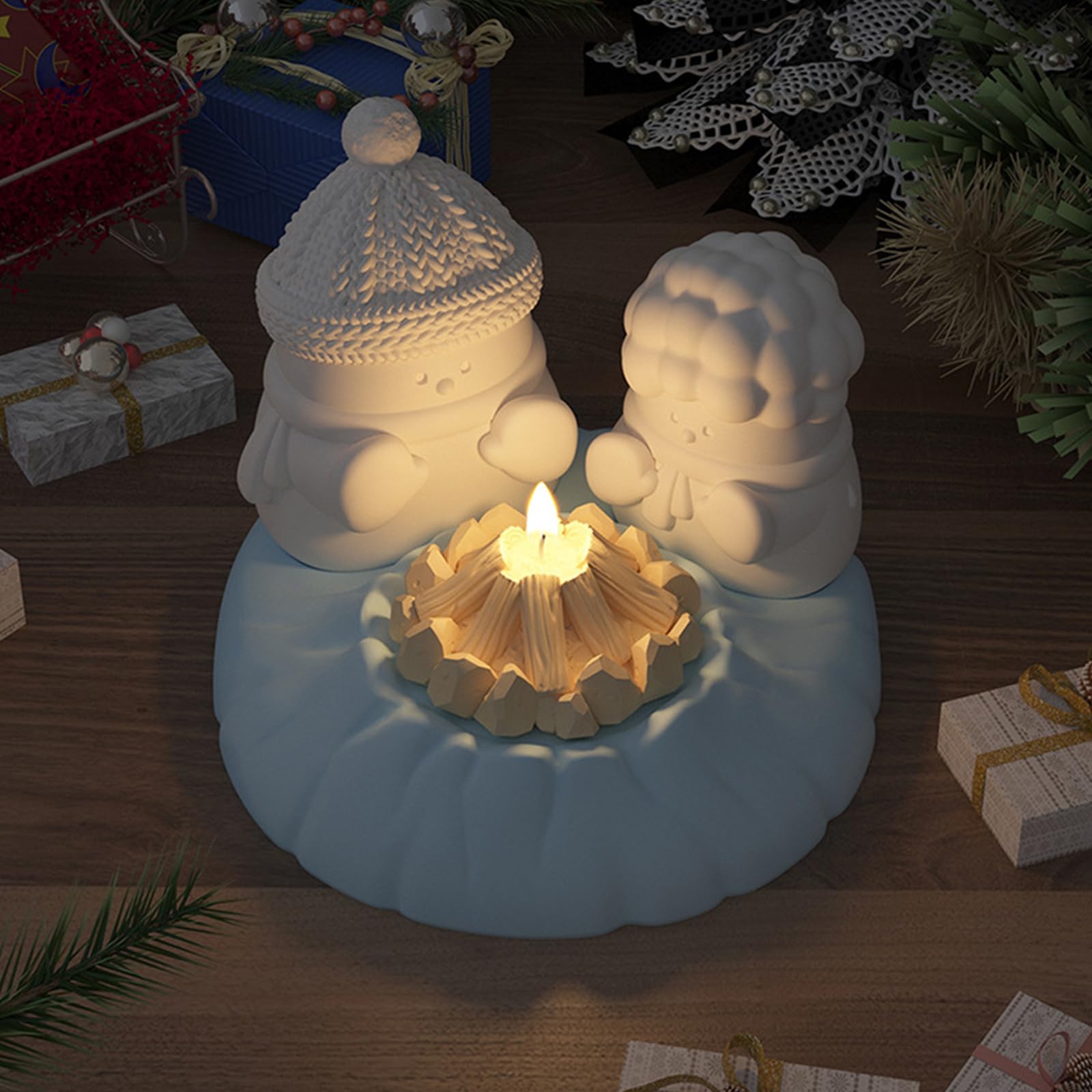 2 Stück Silikonformen Hasen – Für Epoxidharz, Kerzen, Seife, DIY Deko (Ostern, Weihnachten)