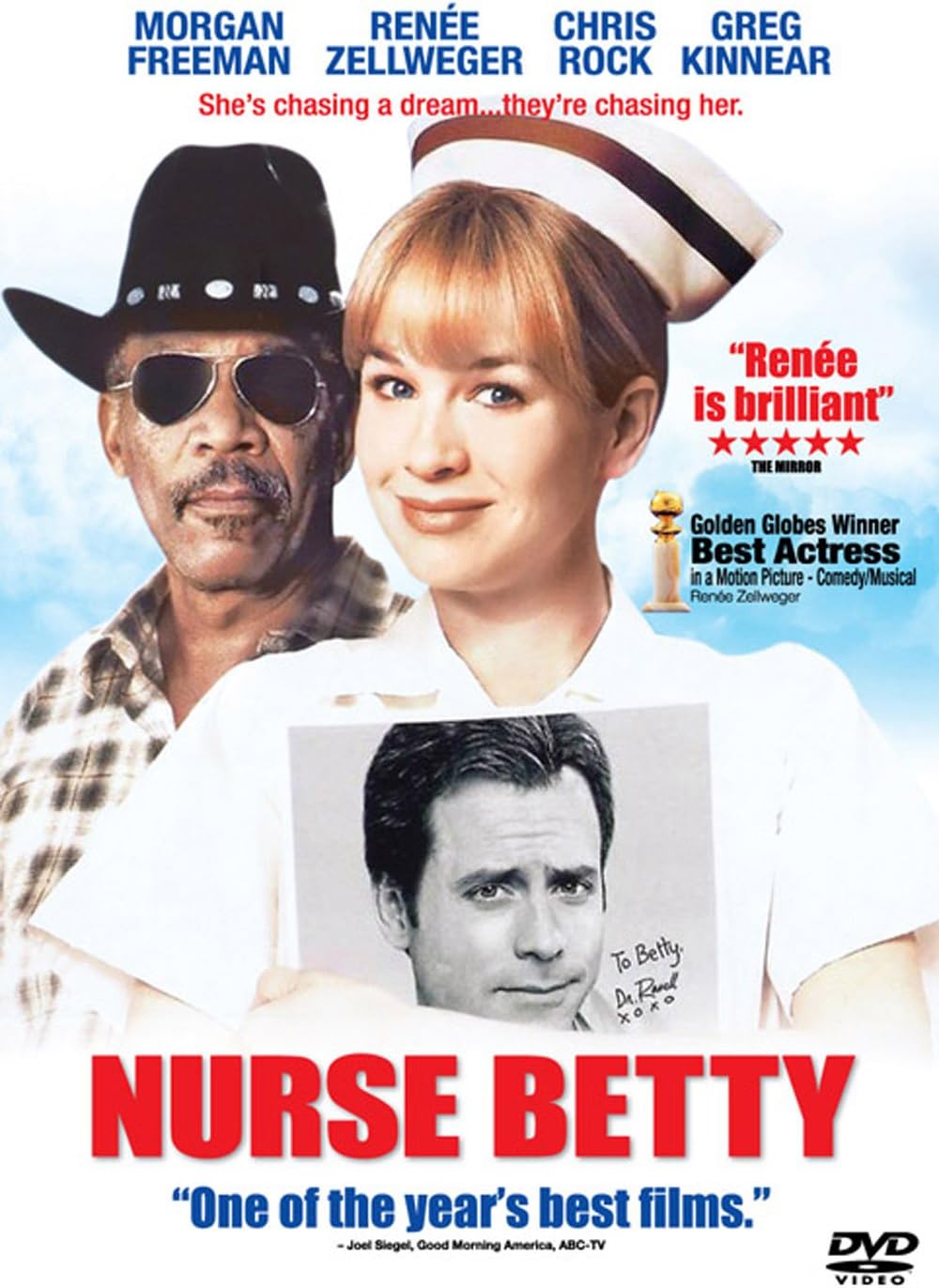 Nurse Betty [2000] Renée Zellweger, Morgan Freeman, Chris Rock DVD