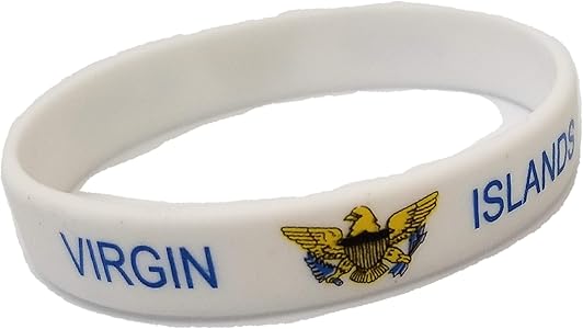 Air Force Bracelet mom Flag Silicone Rubber