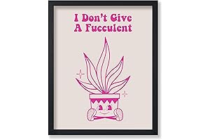 Monem Art “I Don’t Give A Fucculent” Poster