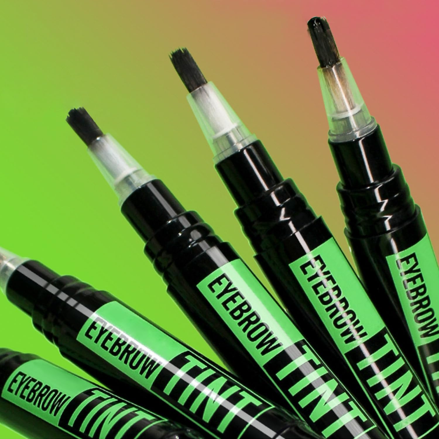 Brow Tint Kit, Long-Lasting Eyebrow Dye for Defined Brows, Waterproof and Smudge-Proof, Includes Precision Brush(Natural Black) - Image 4