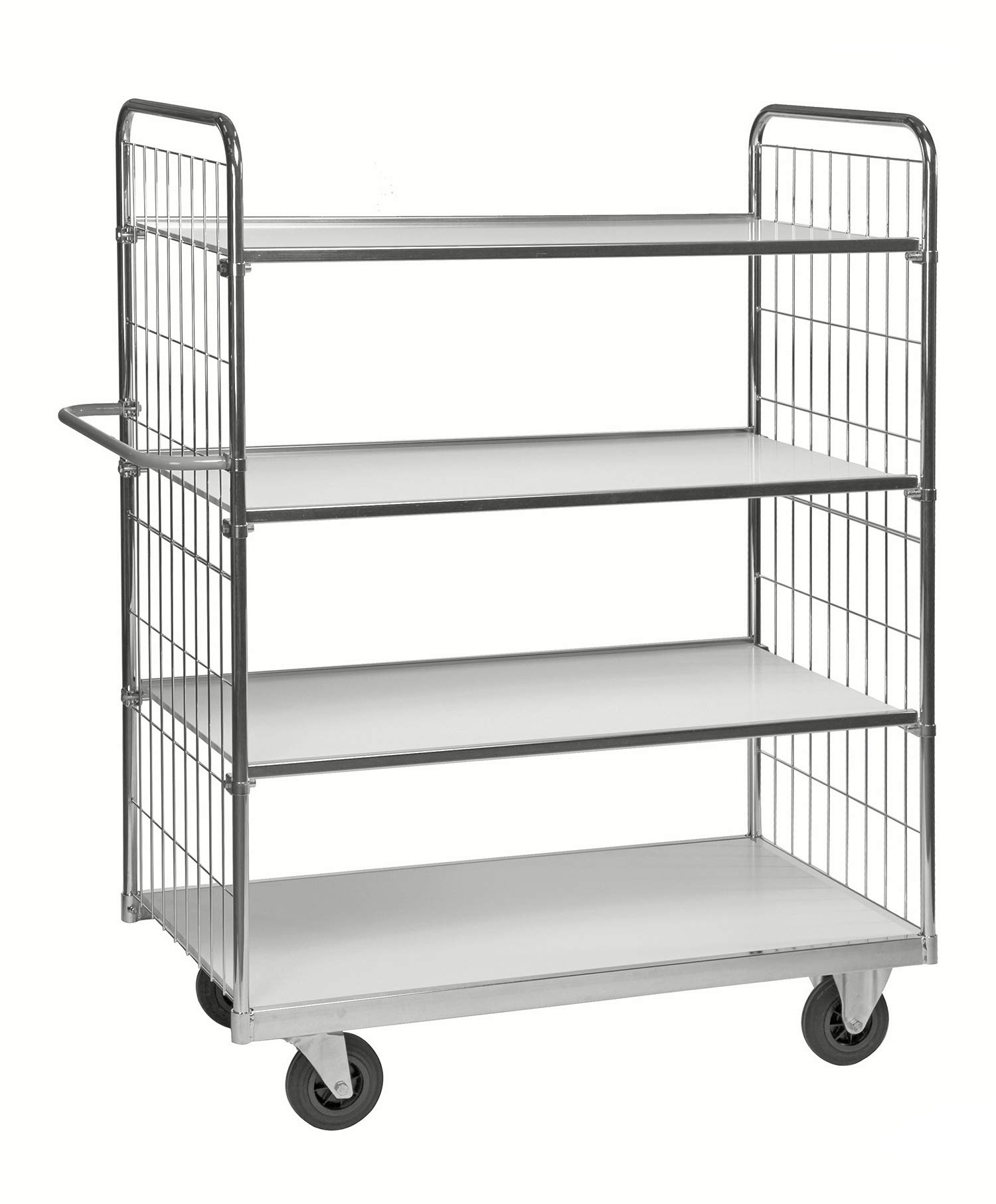 Flessibile Carrellino con 4 ripiani | stabile, flessibile komissi onier carrello officina carrello