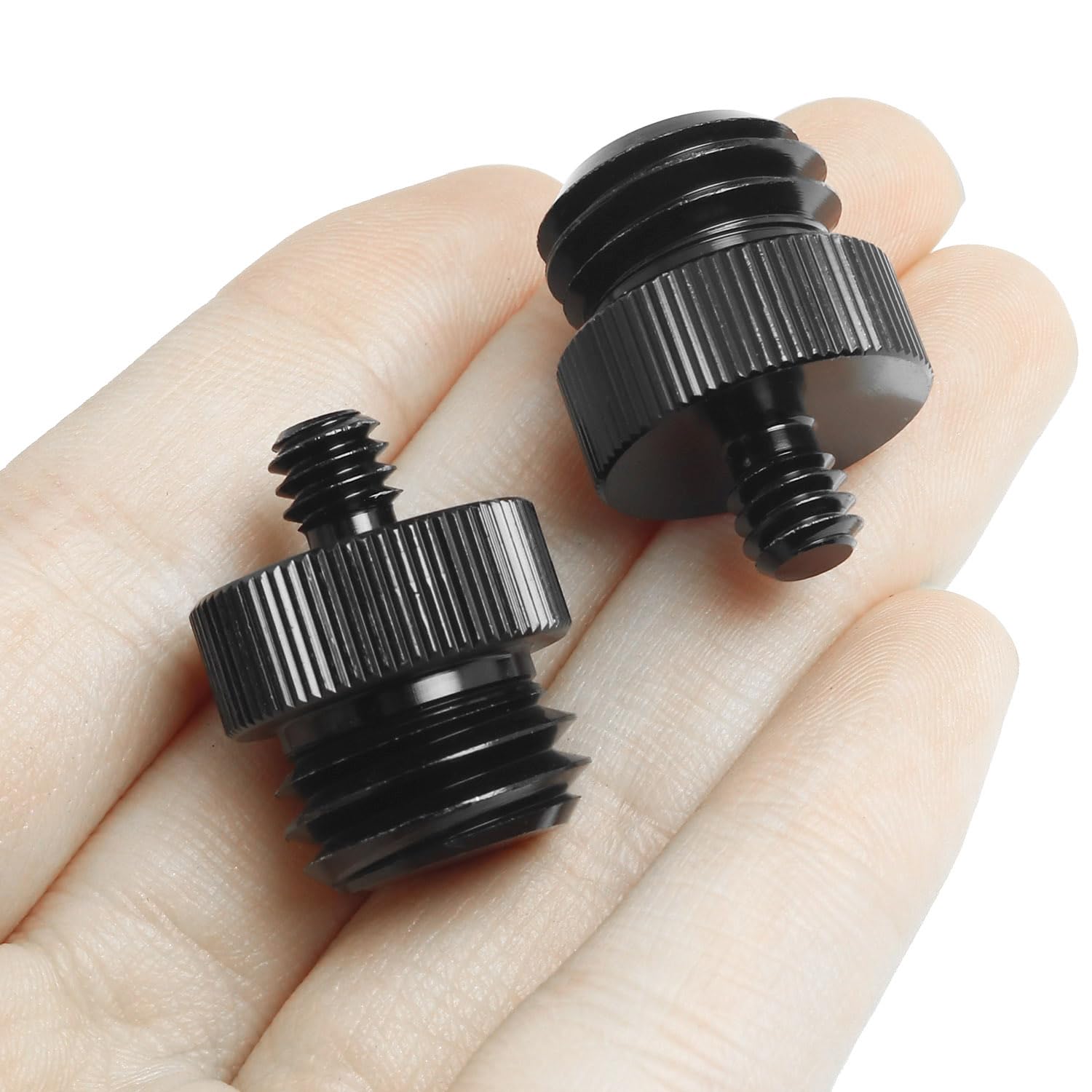 Accessoire Trépied Microphone Adaptateurs Filetage Frgyee 4pcs - 1/4" Femelle To 5/8" Mâle - Pour Trépied Caméra/micro Filetage 1/4 Femelle 5/8 Mâle