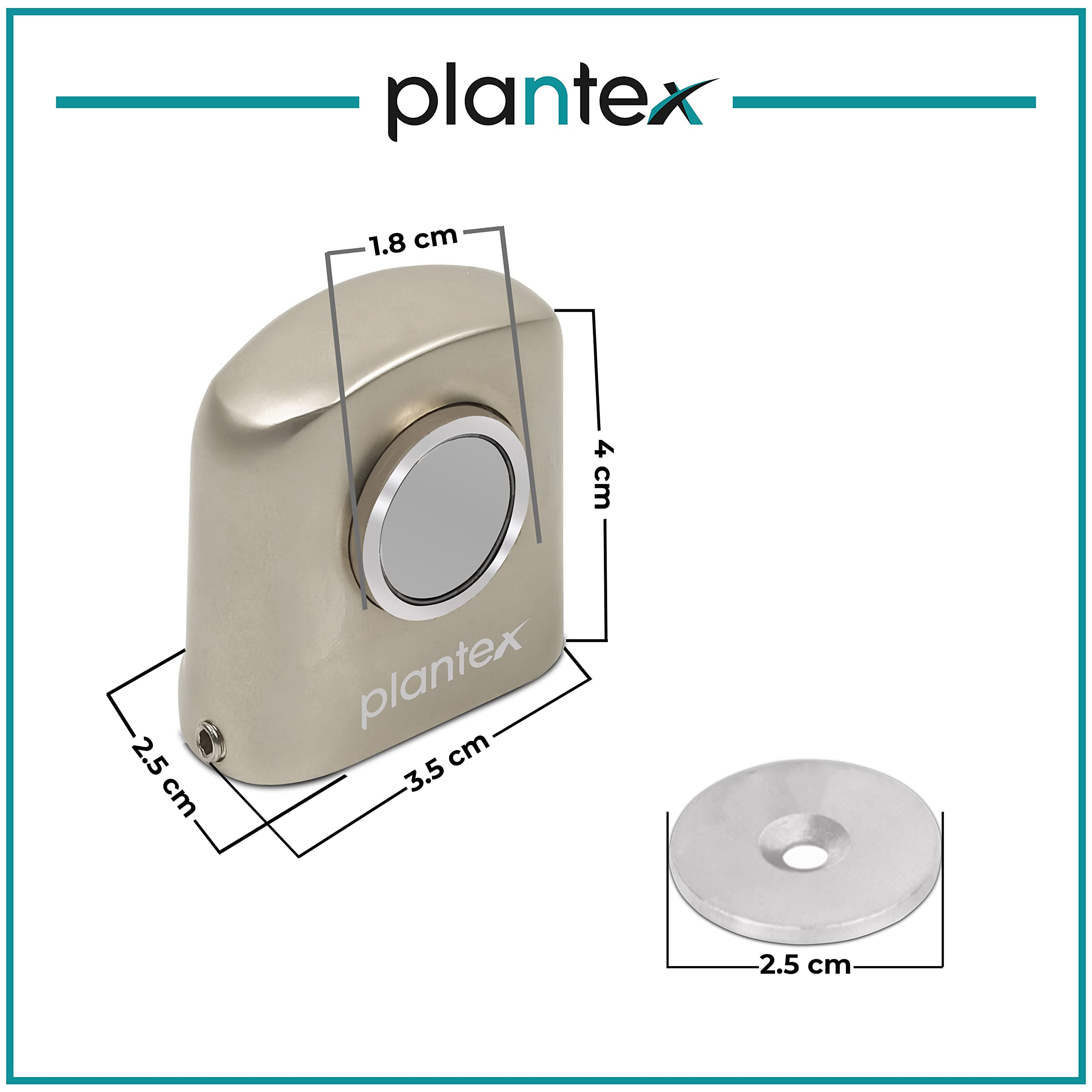 Plantex Door Magnet Stopper - Heavy Duty & FREE SHIPPING -3 Plantex Door Magnet Stopper - Heavy Duty & FREE SHIPPING -3