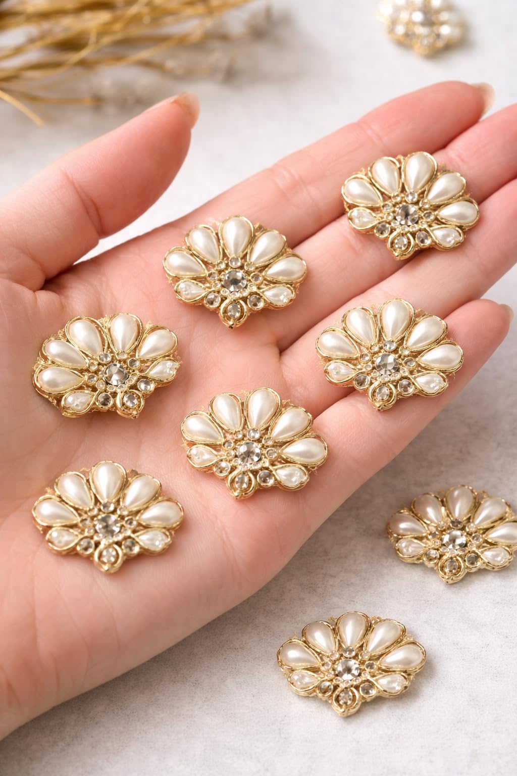 Patchwork Embroidery Boota Patch for Saree, Suit, Blouse and Dress 25 PIS