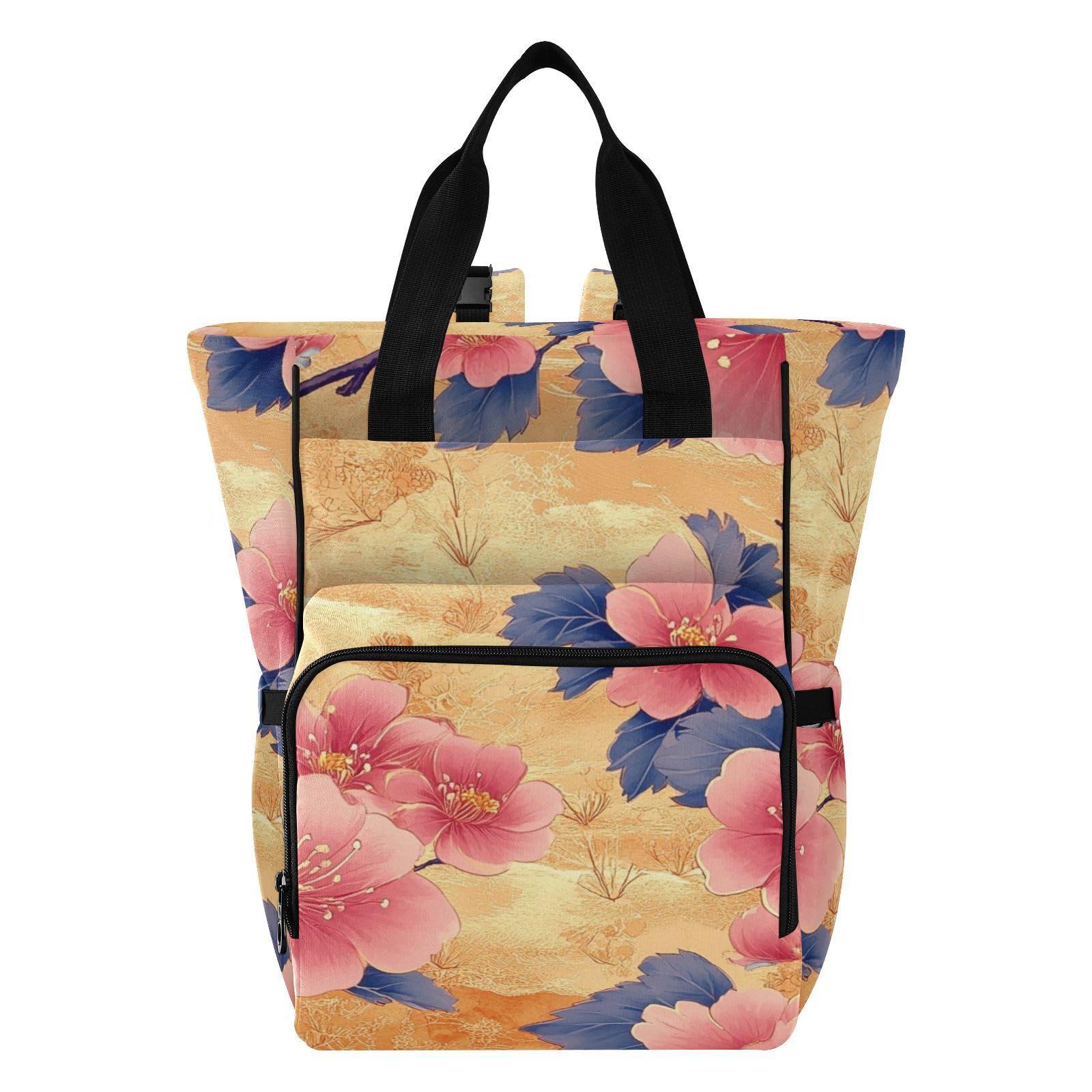 Borse Per Pannolini Per Bambina Bambino Primavera Safari Fiori