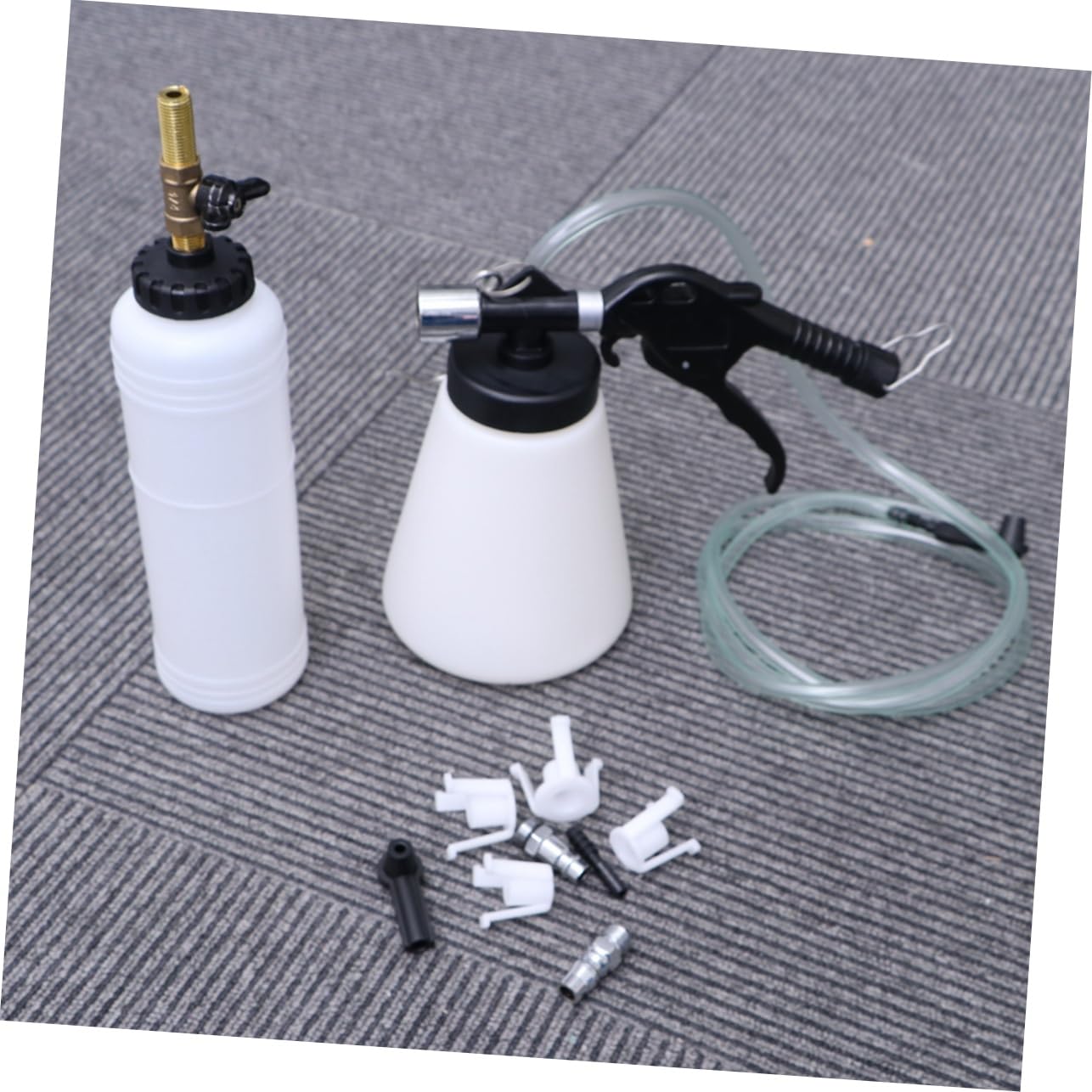 OUNONA Kit de Purga de Líquido de Frenos y Plástico para Automóvil Herramienta Limpia Gran Capacidad para Sangrado de Frenos en Taller y Otros Vehículos