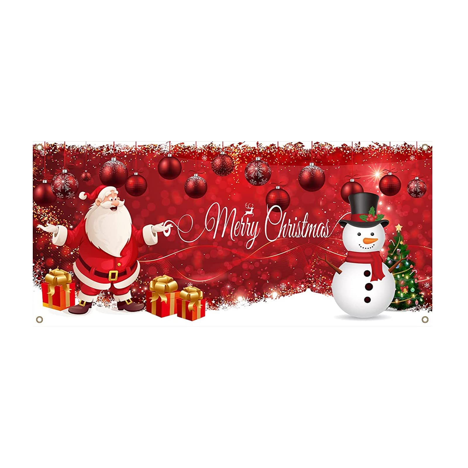 Kerst Garagedeur Cover Decoraties Vakantie Garage Deur Banner, Winter