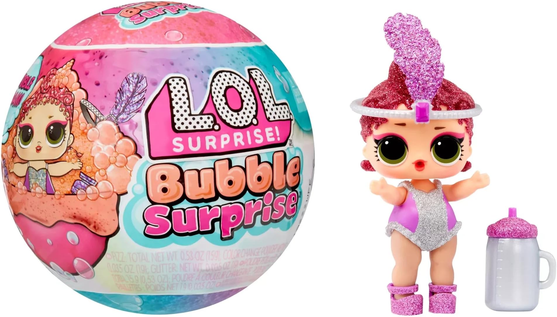 L.O.L. Surprise! L.O.L. Surprise Bubble Surprise Dolls Asst in PDQ