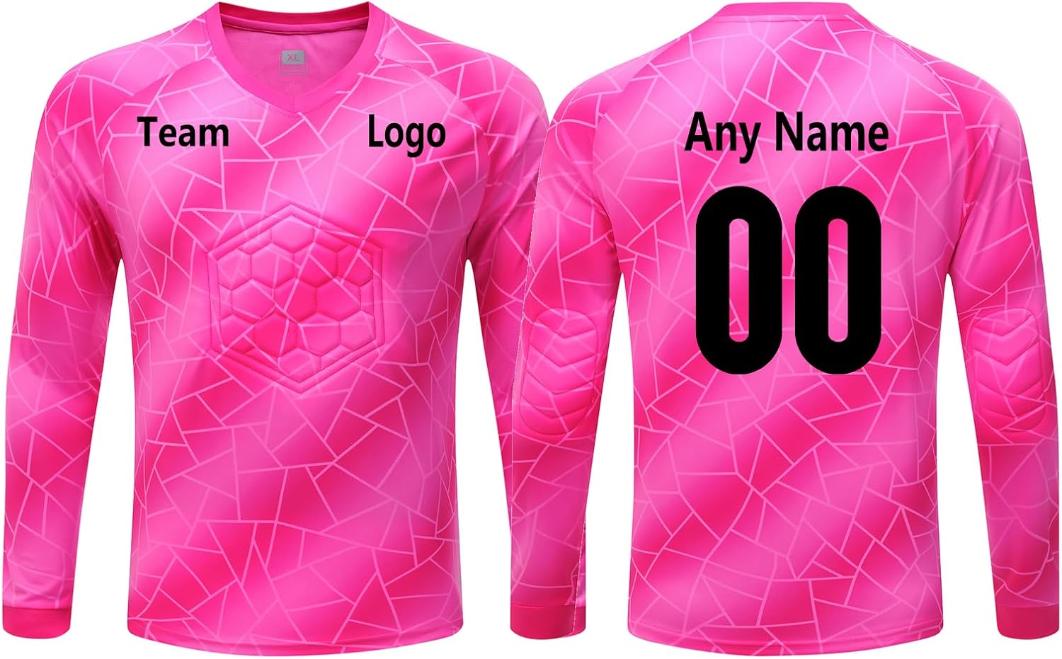 Customized Kids Soccer Goalie Jersey Personalized Your Goalie Jersey with Your Name,Number Team Logo - Image 3