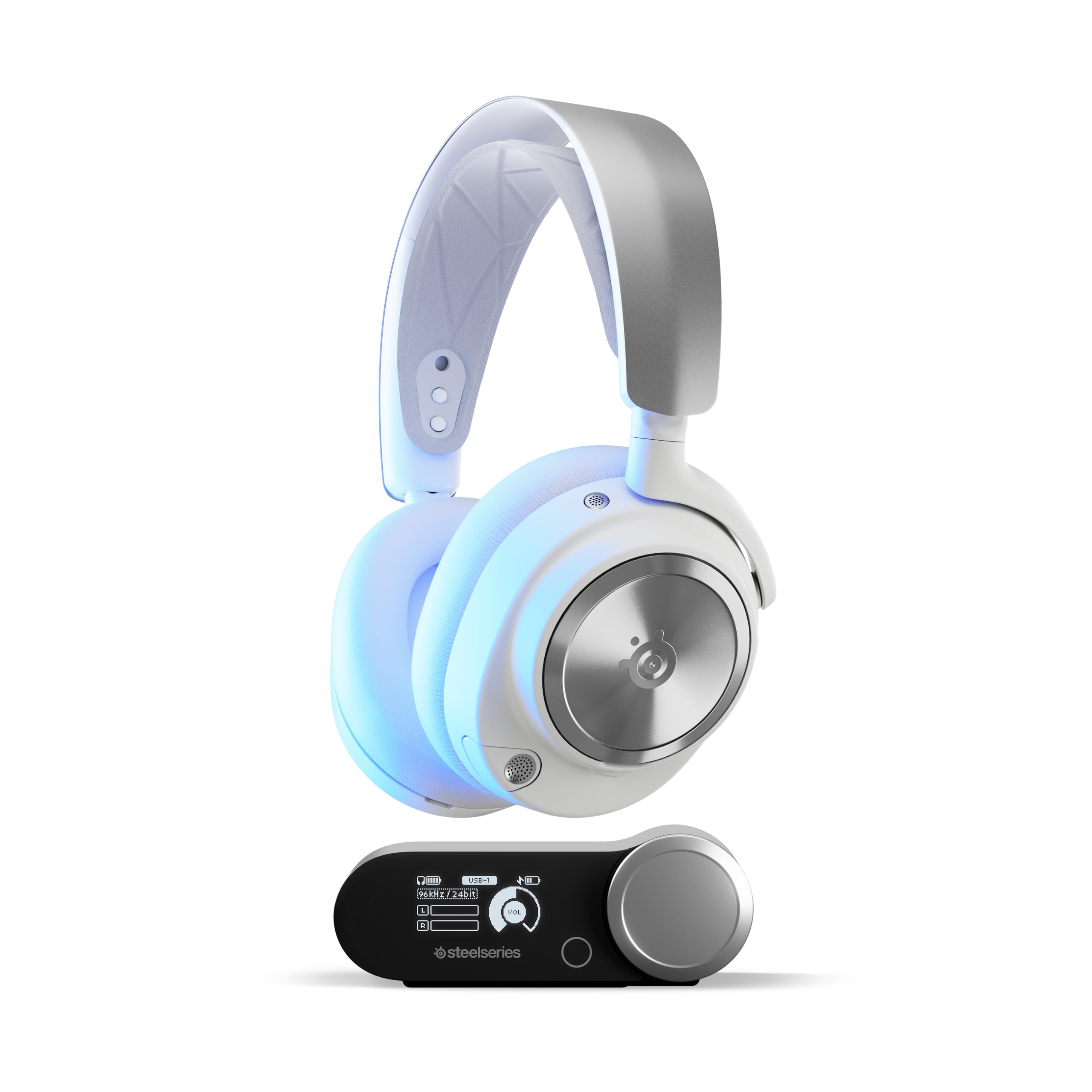 SteelSeries Arctis Nova Pro Wireless PS White Gaming Headset
