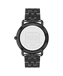 Coach Elliot 2H Quartz Watch for Men - Stainless Steel Wristwatch - Classic, Minimalist - Water Resistant 3 ATM/30 Meters - Premium Fashion Timepiece for Everyday Wear - 41mm