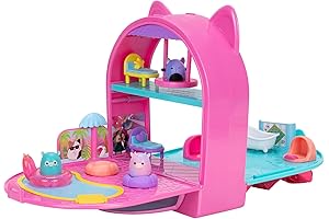 Party Pack On-the-Go Pocket Go Series 1 Collectible Mini-Squishmallows 1" w/ 9 Furnishings for Kids