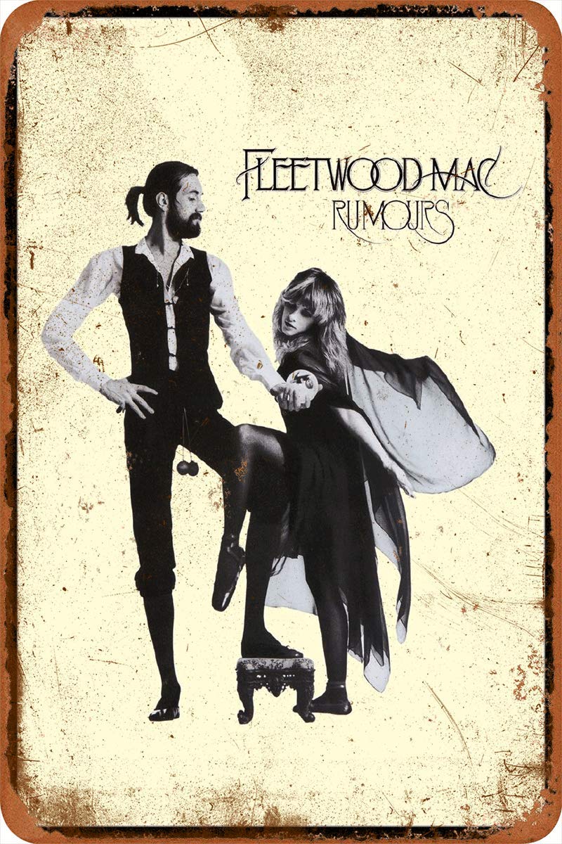Generic Brands Fleetwood Mac Tango dance Retro Tin Sign Vintage Iron Painting Aluminum plaque not Rusted Poster Metal Art for Cafe bar school bedroom