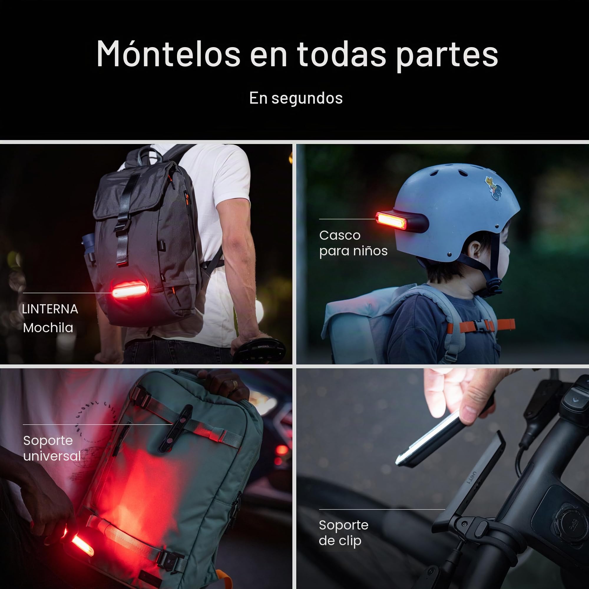 UNIT 1 Mando Bici Inalámbrico | Intermitentes en Manillar & Iluminación