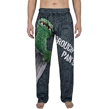 BRIEF INSANITY Sesame Street Character Pajama Pants for Men & Women - Soft Loose-Fit Lounge Bottoms with Side Pockets