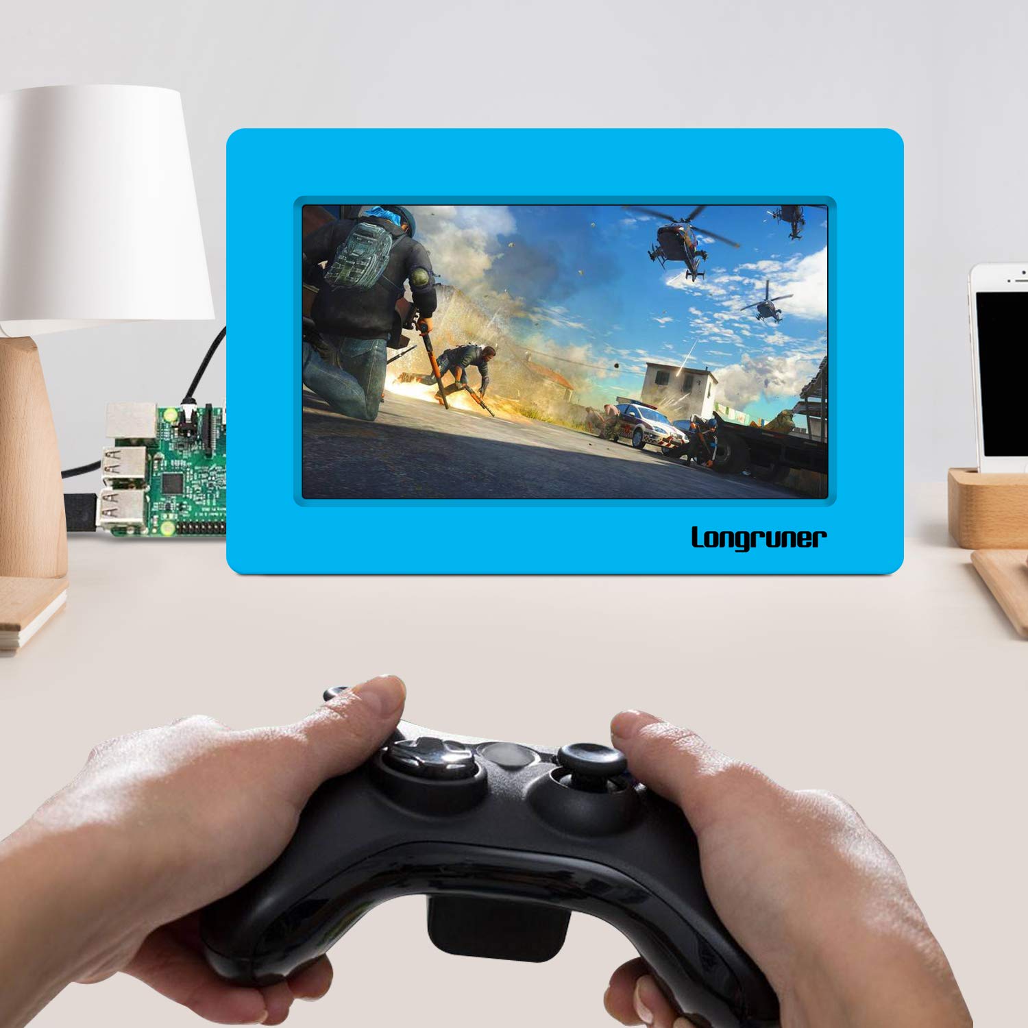 Buy tontec 7 inch touchscreen panel kit for at070tn90 raspberry pi lcd