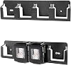 Soporte de Pared de Metal para Baterías de Iones de Litio Makita y Bosch 18V, Estante para Baterías de Herramientas, Organización sin Esfuerzo, Organizador de 4 Ranuras para Espacio de Trabajo Ordenado 1