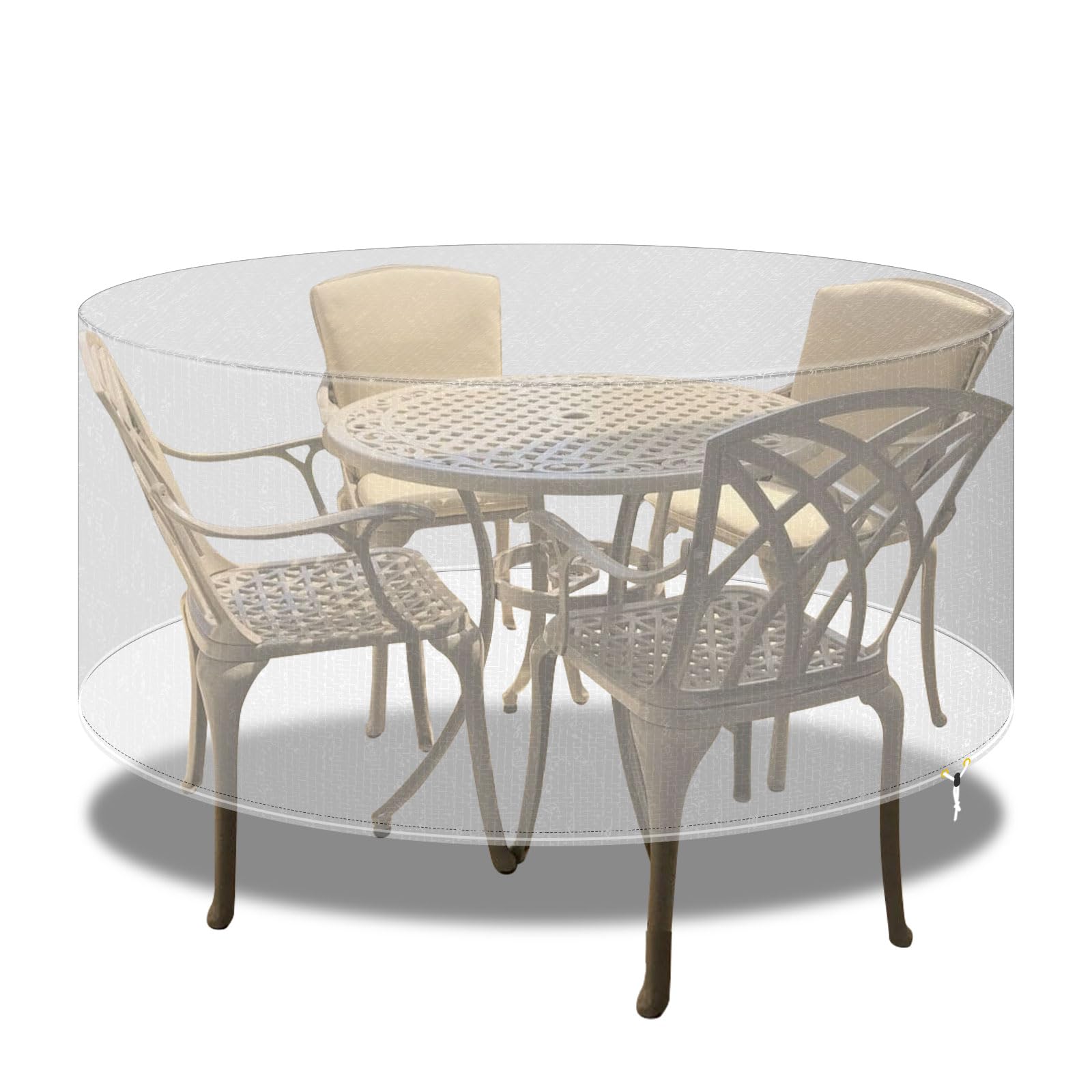 PATIO PLUS Outdoor-Möbel-Set Abdeckung wasserdicht - Garten rechteckige Abdeckungen für Patio Tisch und Stühle Set