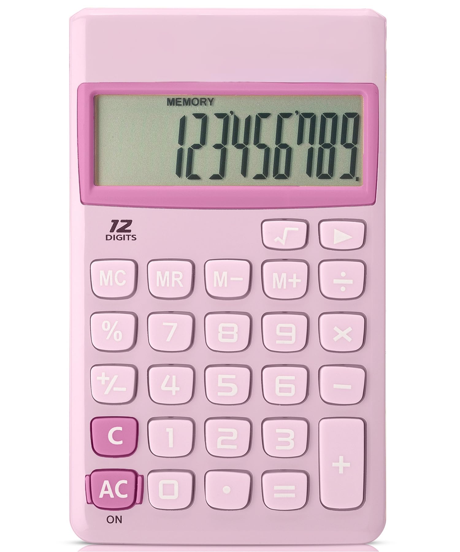 Mr. Pen- Standard Function Calculator, 12Digits, Purple, Small, Pocket Calculator, Basic Office Calculators