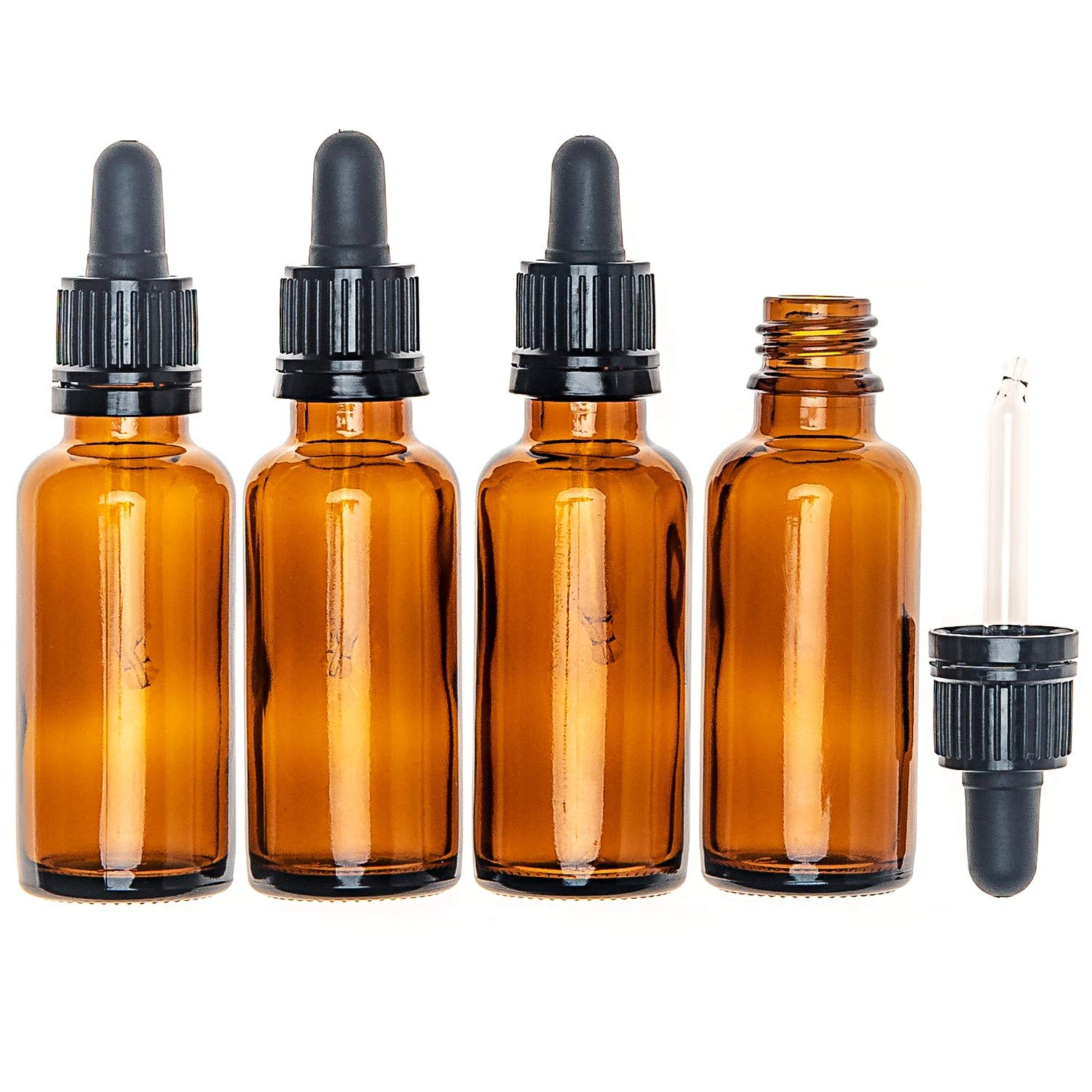 30 ml butelka z brązowego szkła, 24 sztuki w bezpiecznym opakowaniu, z pipetą czarna, jakość farmaceutyczna, wyprodukowana zgodnie z GMP ISO 13485, "Ready to use" – do natychmiastowego użytku, bez spłukiwania