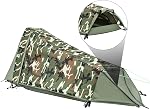 GEERTOP Lightweight 1 Person Bivy Tent 3 Season Waterproof Single Man Backpacking Tent for Camping Hiking Outdoor Backpack Travel