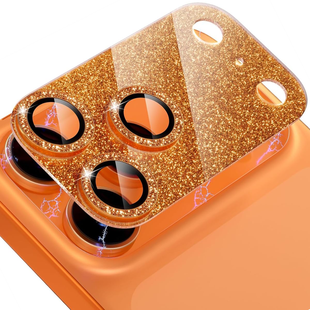Jurqqer Kameraschutz für iPhone 17 Pro Max/iphone 17 Pro, [Kratzfest & Anti-Fingerabdruck] 9H Ultradünner Gehärtetes Glas, Kamera Schutz aus Aluminiumlegierung, Einfache Installation