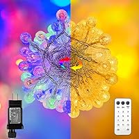 Vista 13 de Cadena de luces LED con forma de esfera.