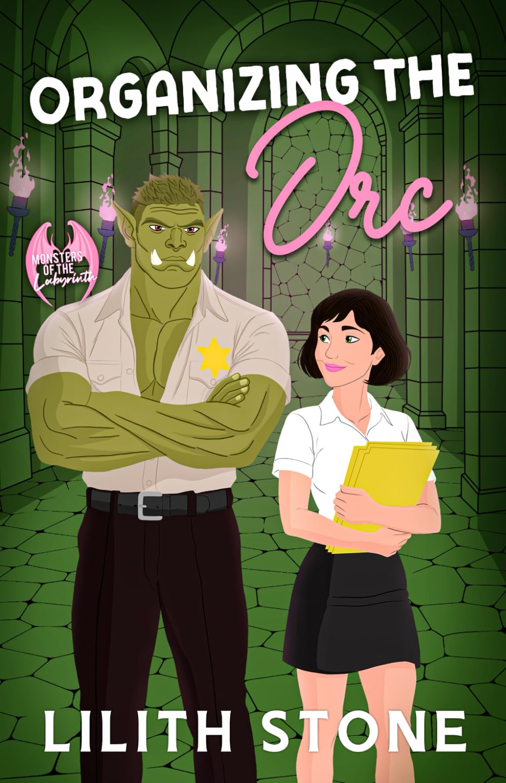 Organizing The Orc: An irresistibly sweet and steamy monster romantasy (Monsters of the Labyrinth)