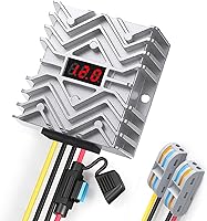 Vista 8 de Estabilizador de voltaje para automóvil, regulador de voltaje resistente de 12 V, 4 A, 48 W, protector de sobretensiones para batería de automóvil