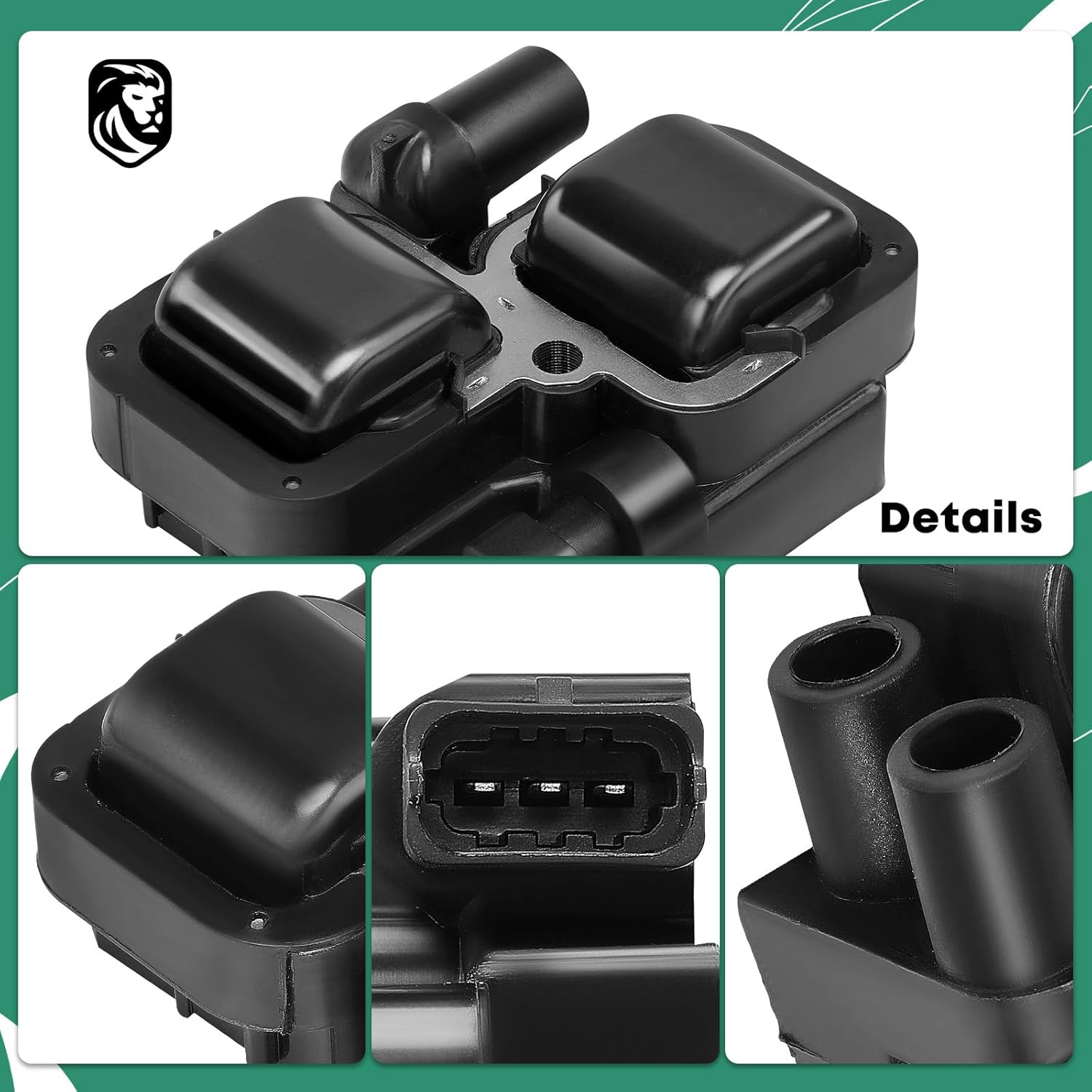 YHTAUTO Ignition Coil Replacement for Mercedes-Benz C240 C280 C320 CL500 CLK320 CLK430 E320 E500 G500 ML320 ML500 S430 S500 SL500 SL55 AMG SLK32 AMG, Chrysler Crossfire Chrysler Crossfire