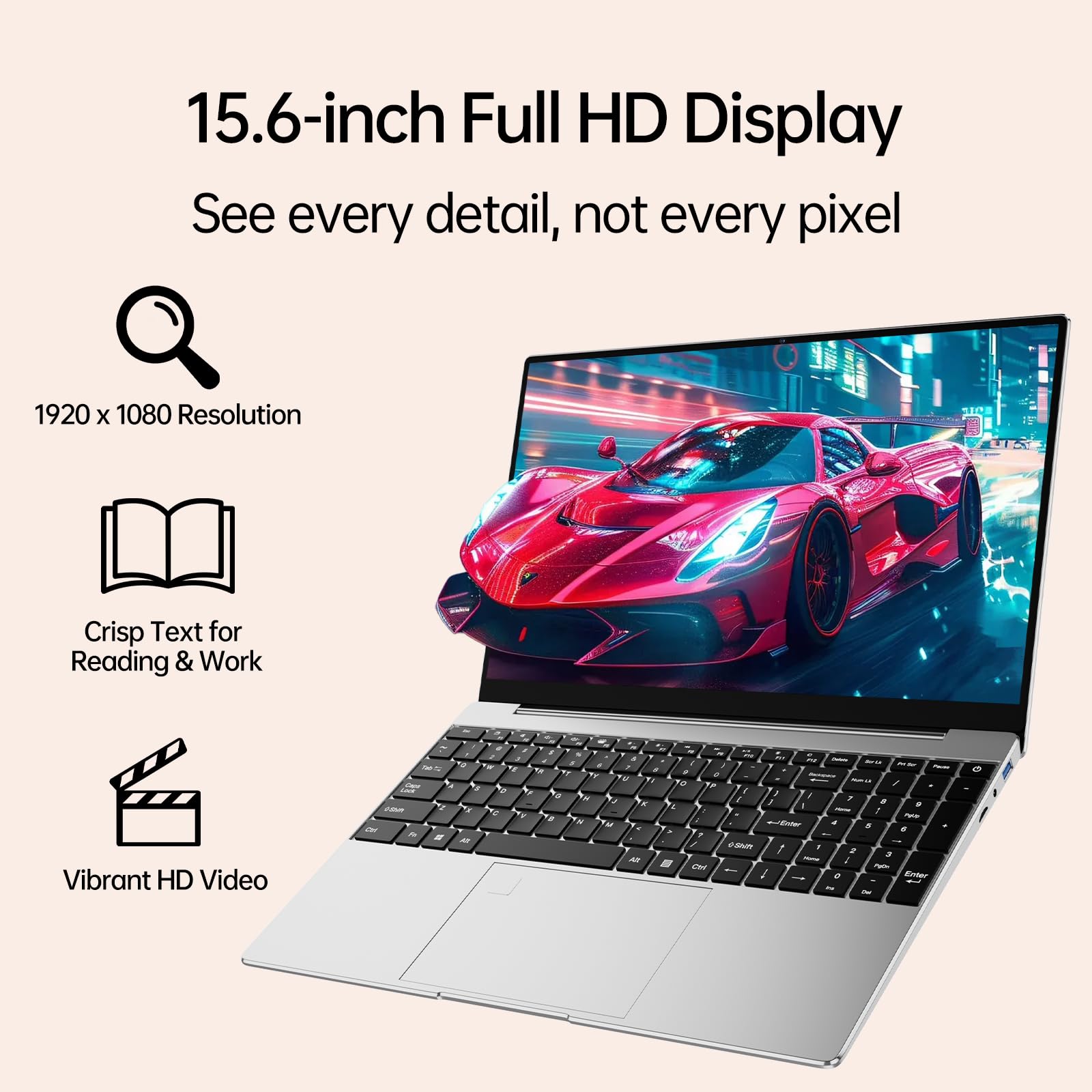 Amazon.com: 2026 New 15.6'' Laptop Windows 11 Pro, Intel Core i3