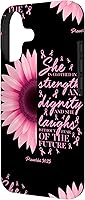 Vista 2 de Breast Cancer Phone Cases Awareness Products Pink Gifts Cute Case for iPhone 17