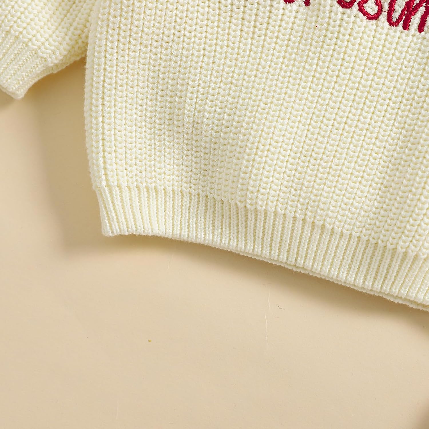 MAYUMMPY Newborn Baby Boy Girl Christmas Sweater Long Sleeve Pullover Warm Knitted Sweatshirt Fall Winter Clothes
