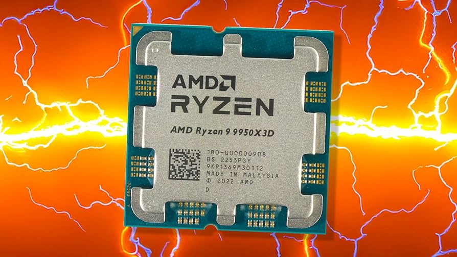 Amazon.com: AMD Ryzen 9 9950X3D Desktop Processor: 16 Cores