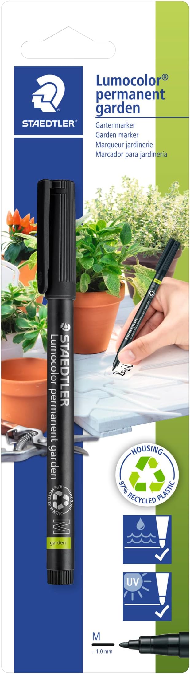 Staedtler Lumocolor Permanent Garden Marker Pen 1.0 mm